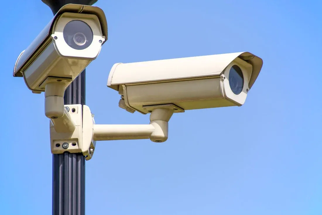 Fotografía ilustrativa de cámaras de videovigilancia